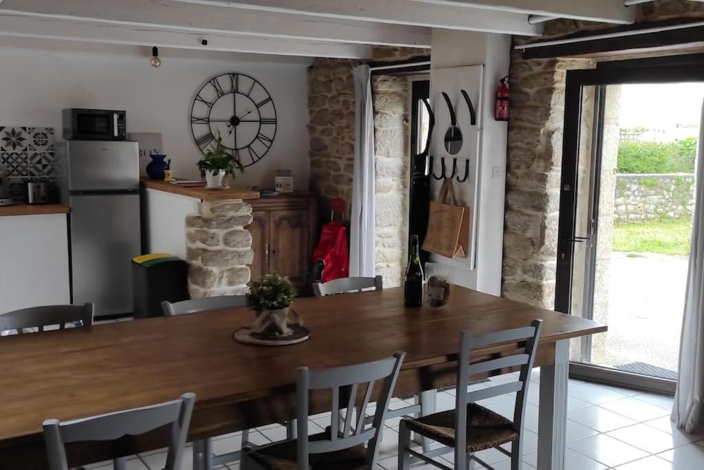 Maison De Pecheur Bord De Mer Bois Et Pierre 6-8 Pers Plobannalec Exterior foto